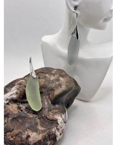 PENDIENTES DE  CRISTAL MARINO EDICIÓN LIMITADA