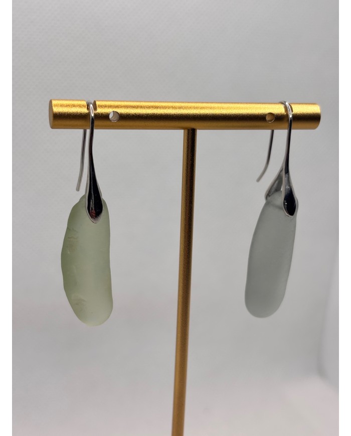 PENDIENTES DE  CRISTAL MARINO EDICIÓN LIMITADA