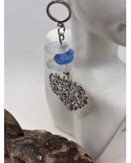 PENDIENTES DE CRISTAL MARINO ARTESANOS