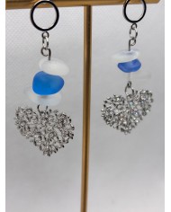 PENDIENTES DE  CRISTAL MARINO EDICIÓN LIMITADA
