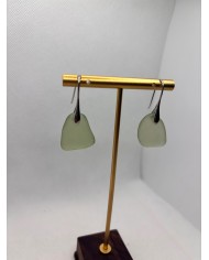 PENDIENTES ARTESANOS DE CRISTAL MARINO ARTESANOS