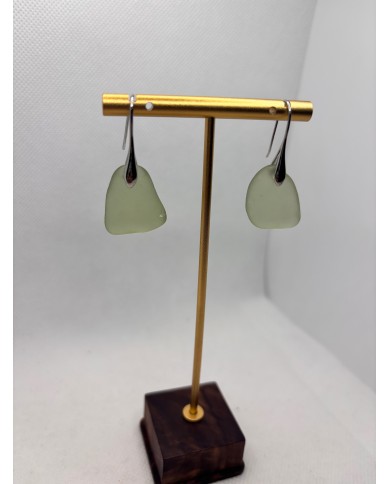 PENDIENTES ARTESANOS DE CRISTAL MARINO ARTESANOS