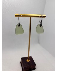 PENDIENTES ARTESANOS DE CRISTAL MARINO ARTESANOS