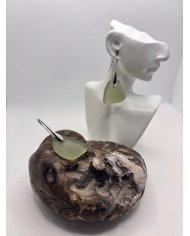 PENDIENTES ARTESANOS DE CRISTAL MARINO ARTESANOS