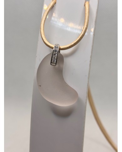 COLLAR ARTESANOS DE CRISTAL MARINO