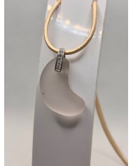 COLLAR ARTESANOS DE CRISTAL MARINO