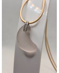 COLLAR ARTESANOS DE CRISTAL MARINO