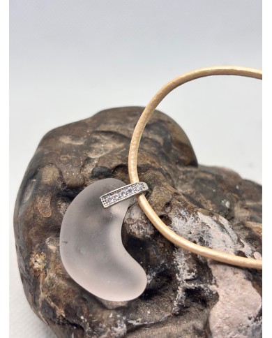 COLLAR ARTESANOS DE CRISTAL MARINO