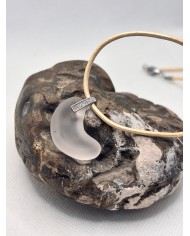 COLLAR ARTESANOS DE CRISTAL MARINO