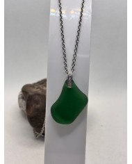 COLLAR ARTESANO DE CRISTAL MARINO