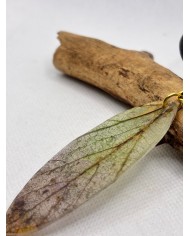 COLLAR ARTESANOS DE HOJA NATURAL