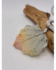 COLLAR ARTESANO DE HOJA NATURAL