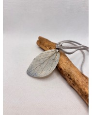 COLLAR ARTESANO DE HOJA NATURAL