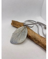 COLLAR ARTESANO DE HOJA NATURAL