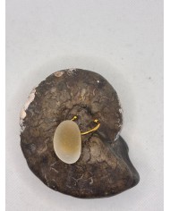 ANILLO ARTESANO DE CRISTAL MARINO