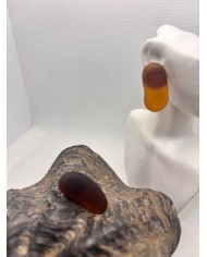 PENDIENTES ARTESANOS DE CRISTAL MARINO