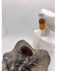 PENDIENTES ARTESANOS DE CRISTAL MARINO