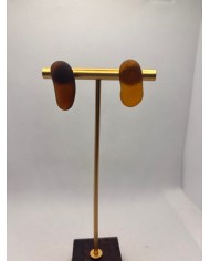 PENDIENTES ARTESANOS DE CRISTAL MARINO