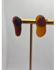 PENDIENTES ARTESANOS DE CRISTAL MARINO