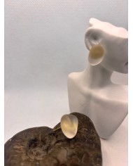 PENDIENTES ARTESANOS DE CRISTAL MARINO O LÁGRIMAS DE SIRENA