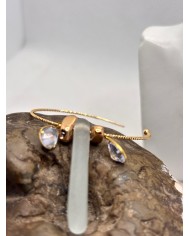 PENDIENTES ARTESANOS DE CRISTAL MARINO