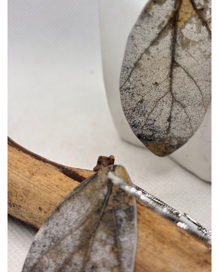 EDICIÓN LIMITADA pendientes artesanos de hoja natural
