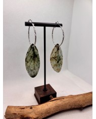 EDICIÓN LIMITADA pendientes artesanos de hoja natural