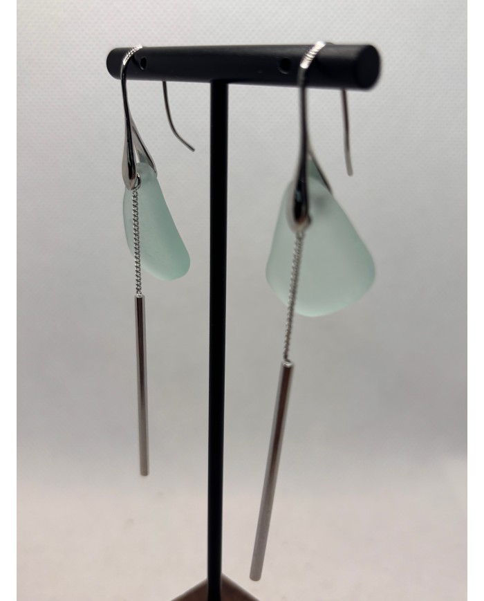 PENDIENTES ARTESANOS DE CRISTAL MARINO1