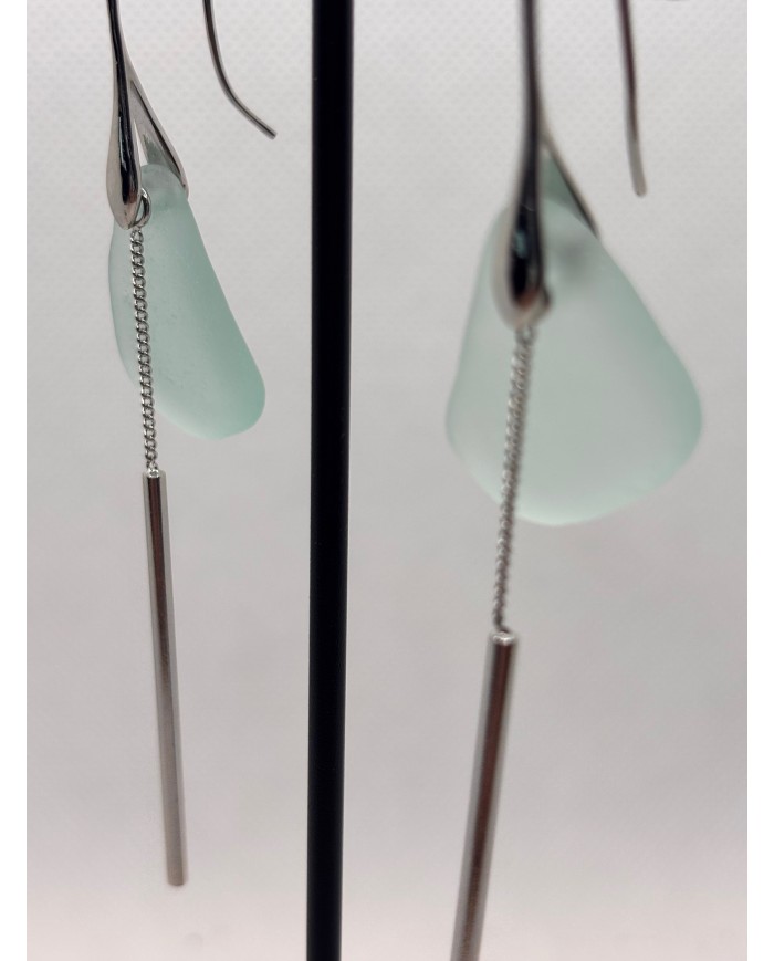 PENDIENTES ARTESANOS DE CRISTAL MARINO1