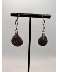 PENDIENTES ARTESANOS DE PIEDRAS DEL MAR