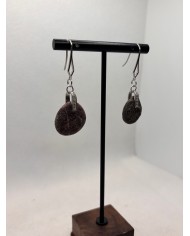 PENDIENTES ARTESANOS DE PIEDRAS DEL MAR