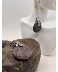 PENDIENTES ARTESANOS DE PIEDRAS DEL MAR