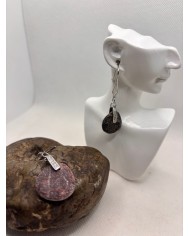 PENDIENTES ARTESANOS DE PIEDRAS DEL MAR