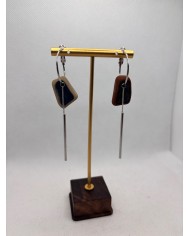 PENDIENTES ARTESANOS DE PIEDRAS DEL MAR