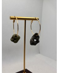 PENDIENTES ARTESANOS DE PIEDRAS DEL MAR