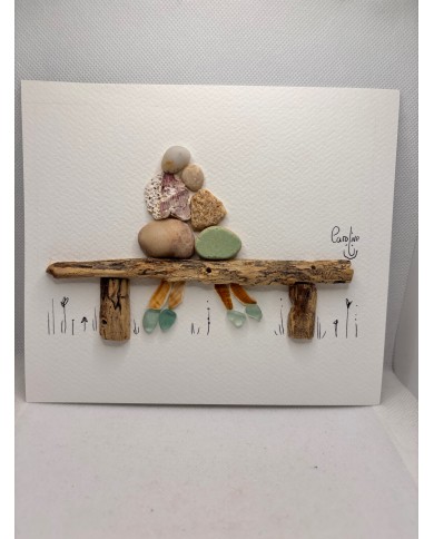 ILUSTRACIÓN  HECHA CON TROCITOS DE MEDITERRÁNEO