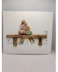 ILUSTRACIÓN  HECHA CON TROCITOS DE MEDITERRÁNEO