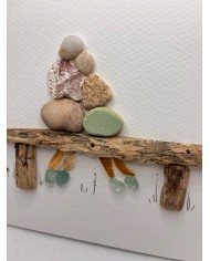 ILUSTRACIÓN  HECHA CON TROCITOS DE MEDITERRÁNEO