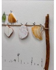 ILUSTRACIÓN HECHA CON TROCITOS DE MEDITERRÁNEO