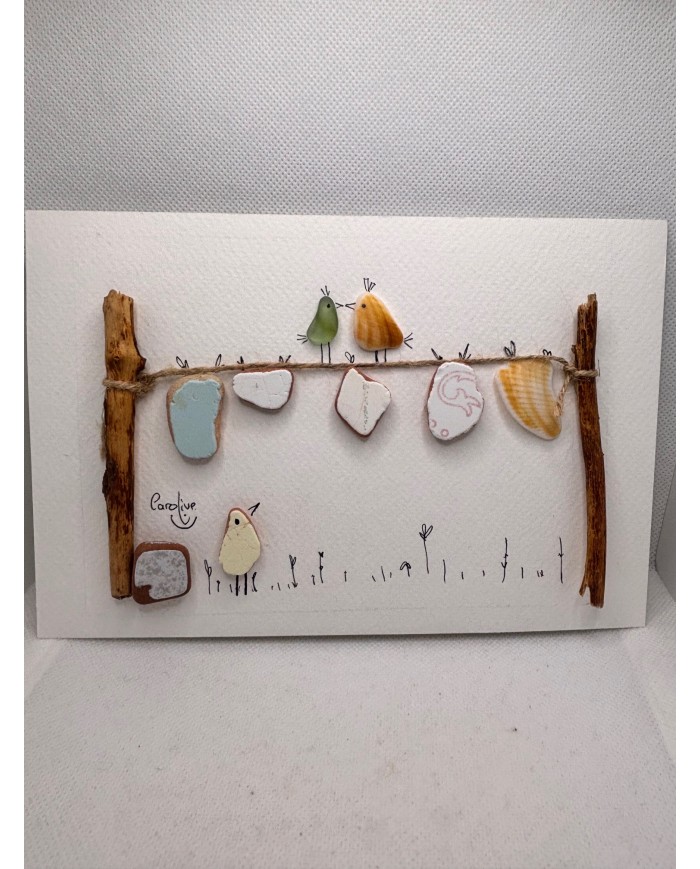 ILUSTRACIÓN HECHA CON TROCITOS DE MEDITERRÁNEO