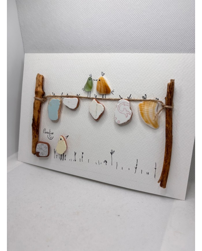 ILUSTRACIÓN HECHA CON TROCITOS DE MEDITERRÁNEO