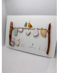 ILUSTRACIÓN HECHA CON TROCITOS DE MEDITERRÁNEO