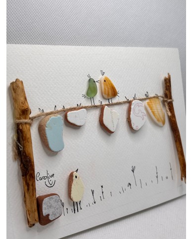 ILUSTRACIÓN HECHA CON TROCITOS DE MEDITERRÁNEO