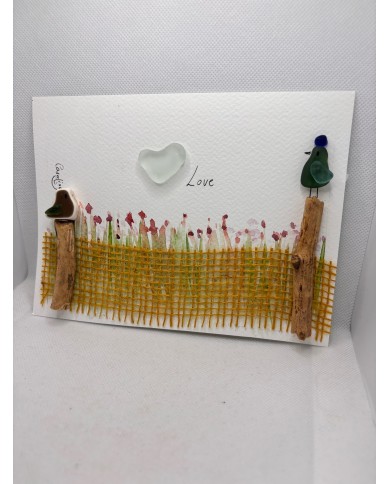 ILUSTRACIÓN HECHAS CON TROCITOS DE MEDITERRÁNEO