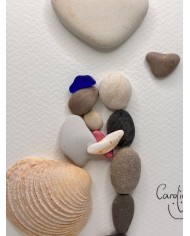 ILUSTRACIÓN HECHAS CON TROCITOS DEL MAR MEDITERRÁNEO