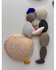 ILUSTRACIÓN HECHAS CON TROCITOS DEL MAR MEDITERRÁNEO