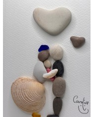 ILUSTRACIÓN HECHAS CON TROCITOS DEL MAR MEDITERRÁNEO