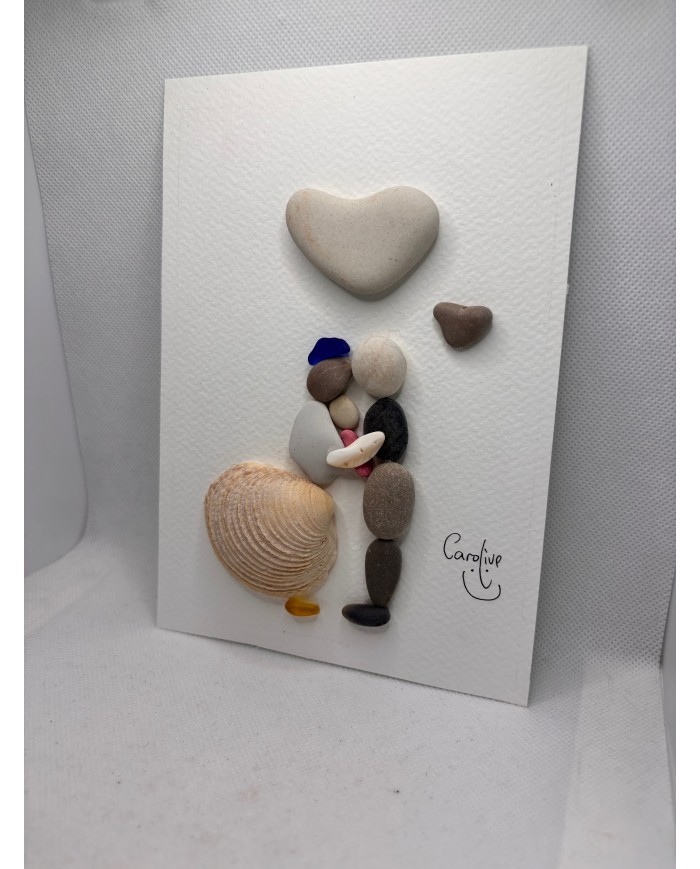 ILUSTRACIÓN HECHAS CON TROCITOS DEL MAR MEDITERRÁNEO