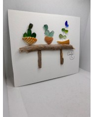 ILUSTRACIÓN HECHA CON TROCITOS DEL MAR MEDITERRÁNEO