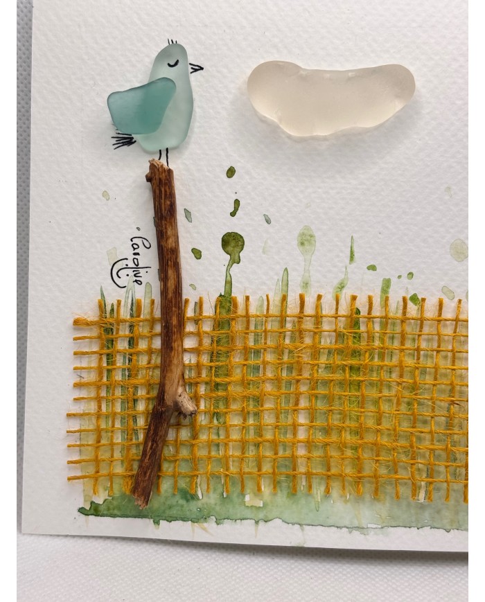 ILUSTRACIÓN HECHA A PARTIR DEL CRISTAL MARINO